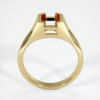10K Yellow Gold Men's Ring Setting Image