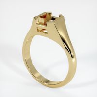 14K Yellow Gold Men's Ring Setting Video