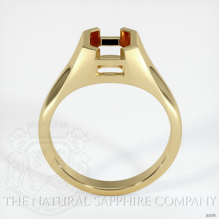 14K Yellow Gold Men's Ring Setting