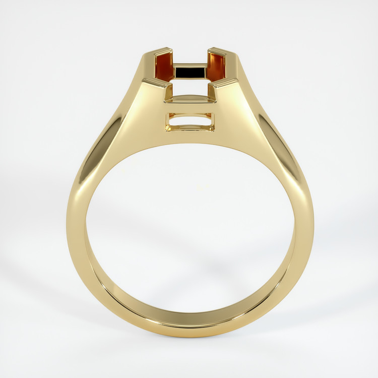 14K Yellow Gold Men's Ring Setting