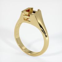 Men's Emerald Ring 1.93 Ct., 18K Yellow Gold Combination Setting