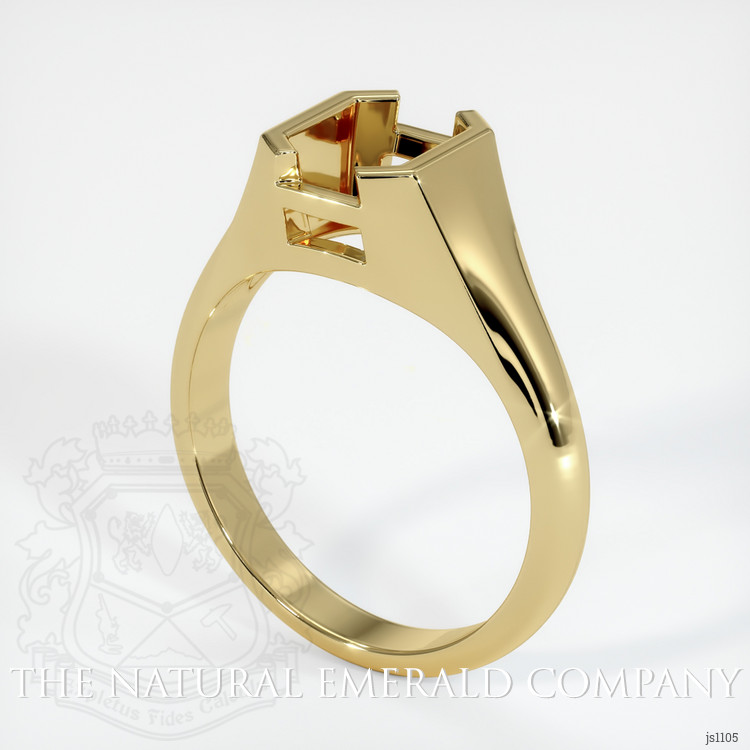 Men's Emerald Ring 1.93 Ct., 18K Yellow Gold
