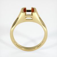 18K Yellow Gold Men's Ring Setting Image