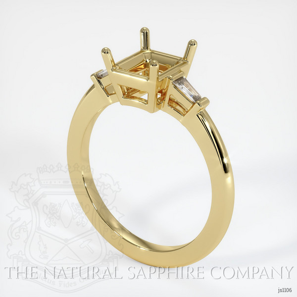  Emerald Ring 1.41 Ct. 18K Yellow Gold