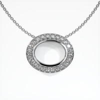 10K White Gold Pave Pendant Setting Video