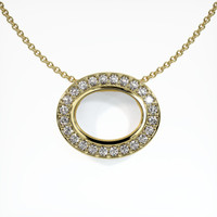 10K Yellow Gold Pave Pendant Setting Video