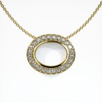 18K Yellow Gold Pave Pendant Setting Video