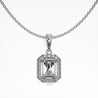 10K White Gold Pave Pendant Setting Video