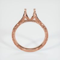 14K Rose Gold Antique Style Ring Setting Image