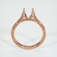 18K Rose Gold Antique Style Ring Setting Image
