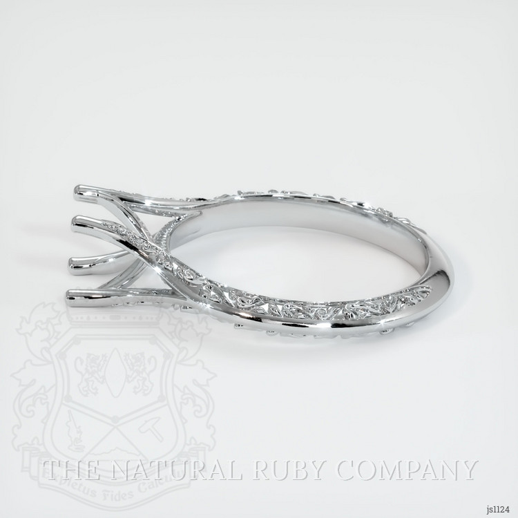 Silver Antique Style Ring Setting