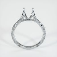 14K White Gold Antique Style Ring Setting Image