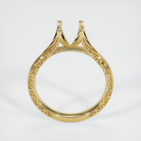 10K Yellow Gold Antique Style Ring Setting Image