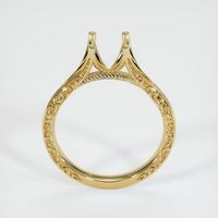 14K Yellow Gold Antique Style Ring Setting Image