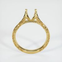 18K Yellow Gold Antique Style Ring Setting Image