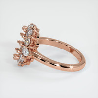 14K Rose Gold Antique Style Ring Setting Image