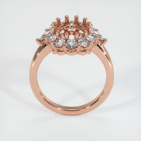 14K Rose Gold Antique Style Ring Setting Image