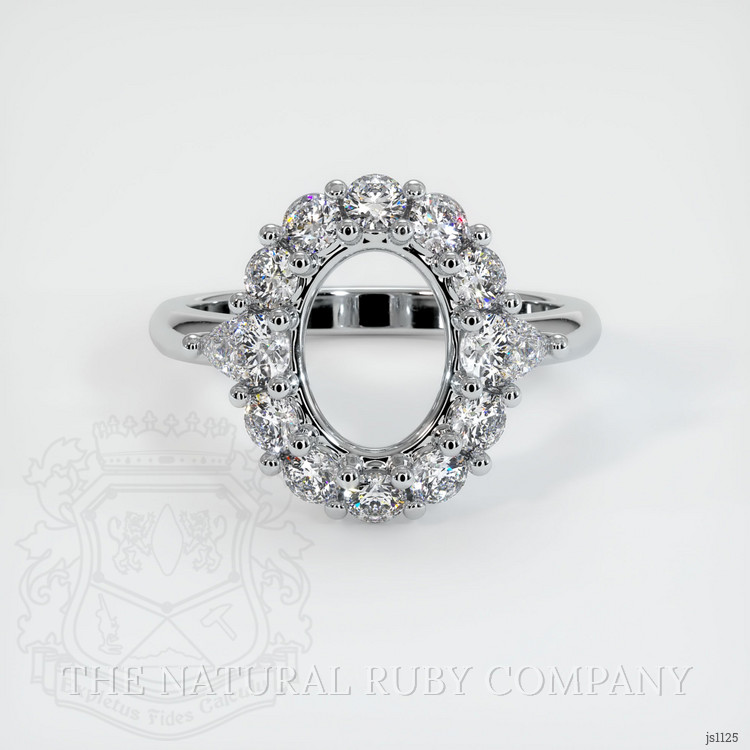 Silver Antique Style Ring Setting