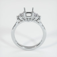 Silver Accent Stones Ring Setting Image