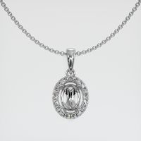 Platinum 950 Pave Pendant Setting Video