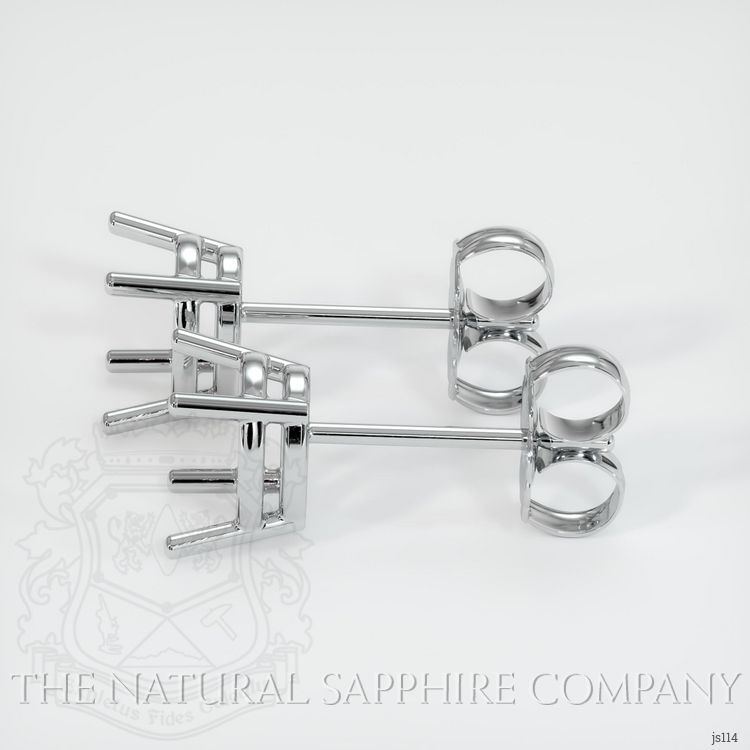 Platinum 950 Studs Earring Setting