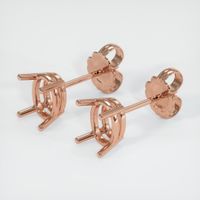 14K Rose Gold Studs Earring Setting Video