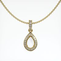 18K Yellow Gold Antique Style Pendant Setting Video
