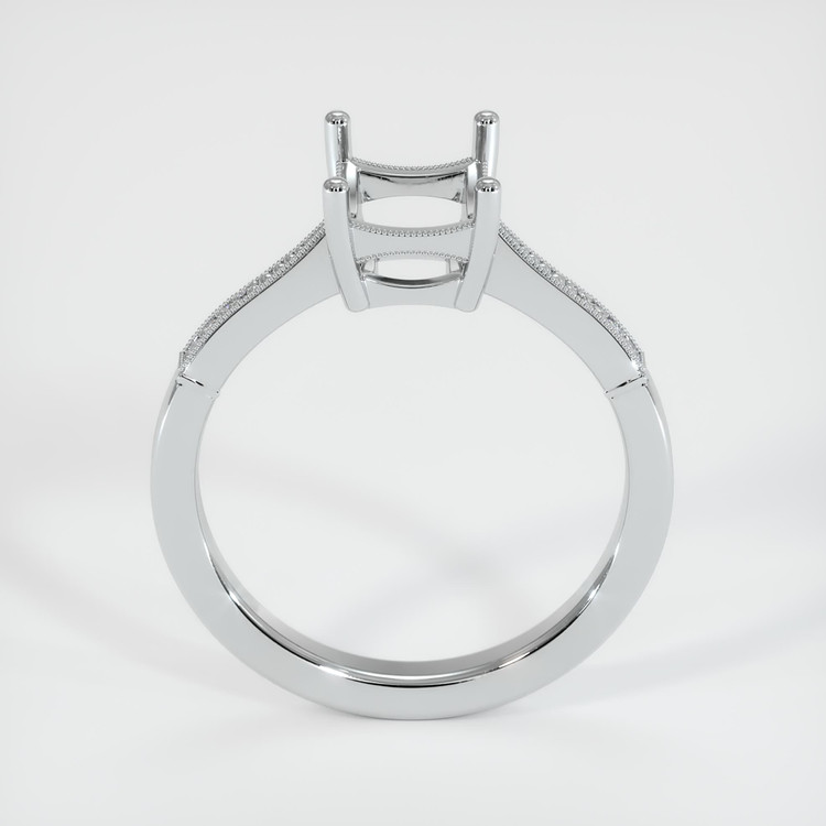 Platinum 950 Antique Style Ring Setting