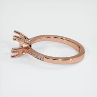 14K Rose Gold Antique Style Ring Setting Image
