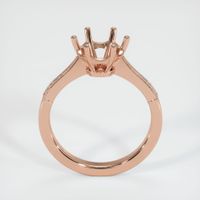 14K Rose Gold Antique Style Ring Setting Image