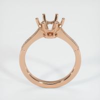 18K Rose Gold Antique Style Ring Setting Image