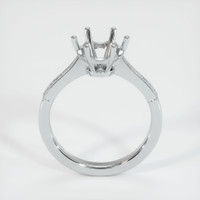 10K White Gold Antique Style Ring Setting Image