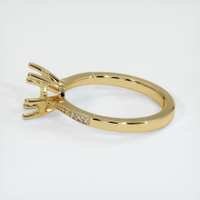 10K Yellow Gold Antique Style Ring Setting Image