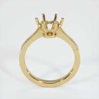 10K Yellow Gold Antique Style Ring Setting Image
