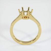 18K Yellow Gold Antique Style Ring Setting Image