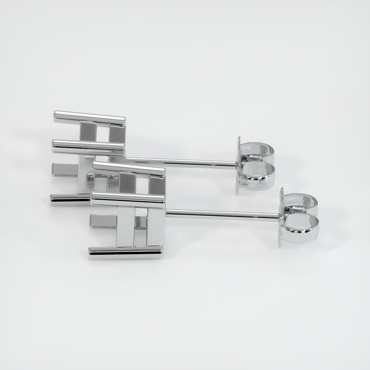 Platinum 950 Studs Earring Setting