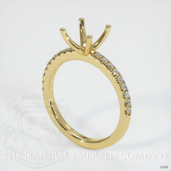  Emerald Ring 3.26 Ct. 18K Yellow Gold