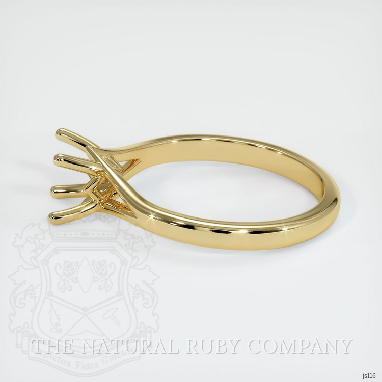 10K Yellow Gold Solitaire Ring Setting
