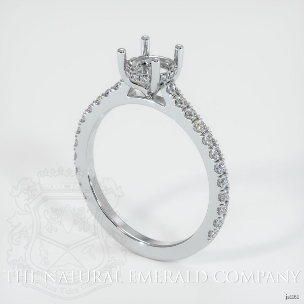  Emerald Ring 4.79 Ct. 18K White Gold