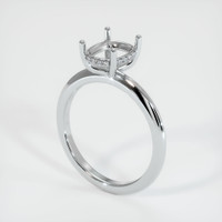 10K White Gold Pave Ring Setting Video