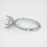 10K White Gold Pave Ring Setting Image