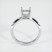 10K White Gold Pave Ring Setting Image
