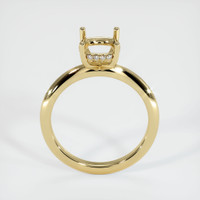 10K Yellow Gold Pave Ring Setting Image