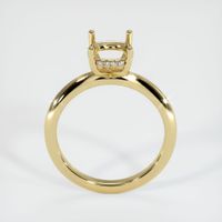 14K Yellow Gold Pave Ring Setting Image