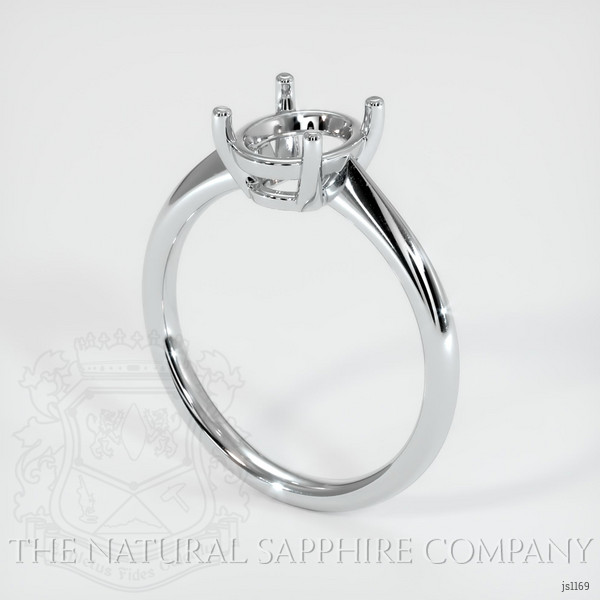  Emerald Ring 1.66 Ct. 18K White Gold
