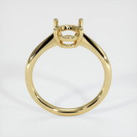 10K Yellow Gold Solitaire Ring Setting Image