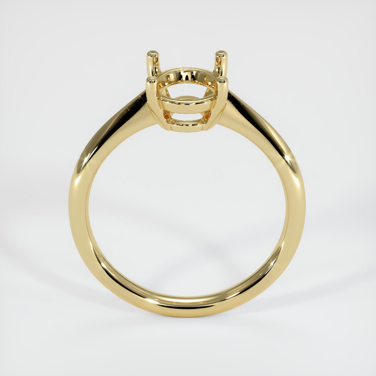 10K Yellow Gold Solitaire Ring Setting