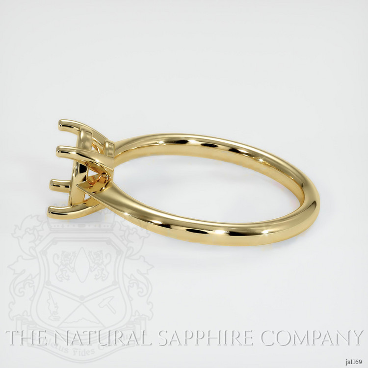 14K Yellow Gold Solitaire Ring Setting
