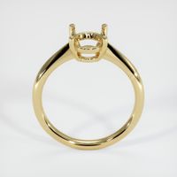 14K Yellow Gold Solitaire Ring Setting Image