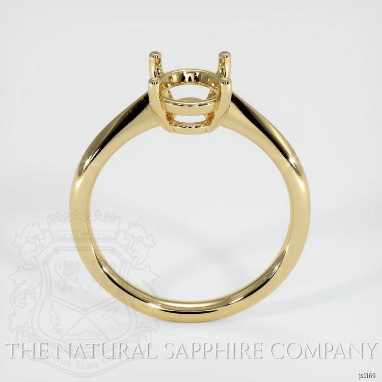 14K Yellow Gold Solitaire Ring Setting